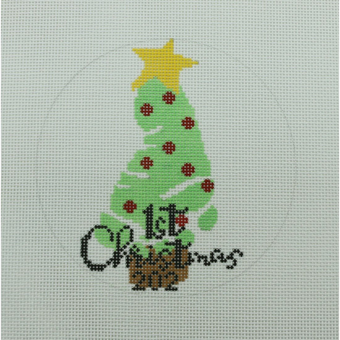 Baby's First Christmas, Foot Print