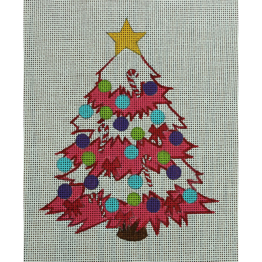 Funky Christmas Tree Pink