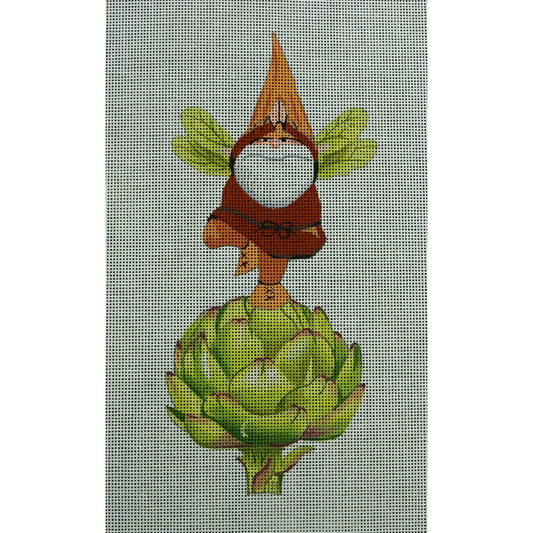 Gnome on Artichoke