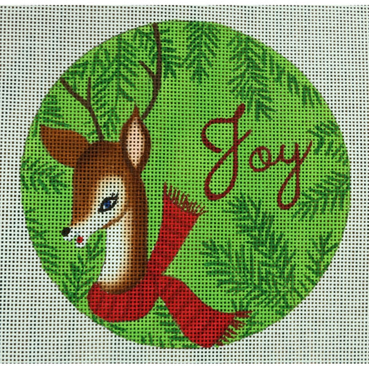 Joy Reindeer Ornament