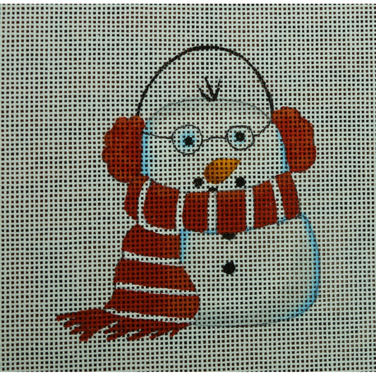 Snowman with Earmuffs