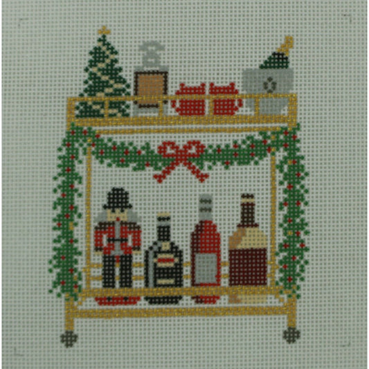 Christmas Bar Cart