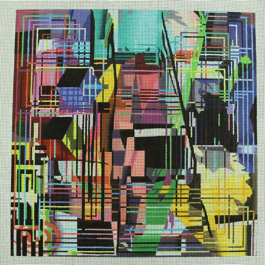 Bursts of Color, 13 mesh