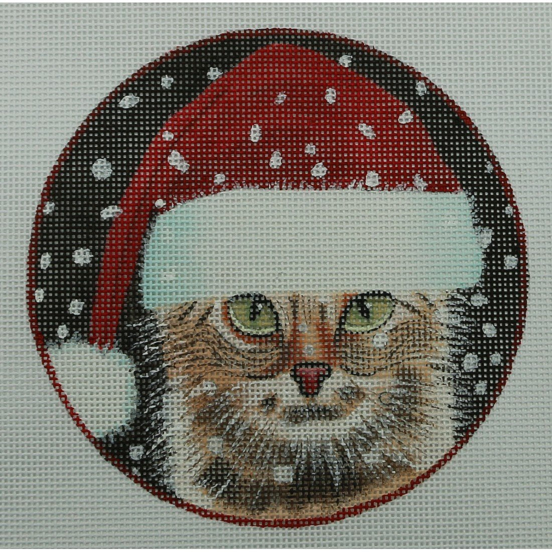Cat in Santa Hat