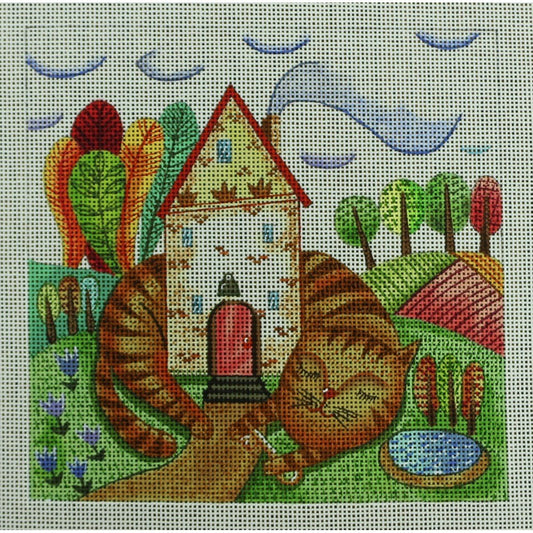 Kitty Around the House