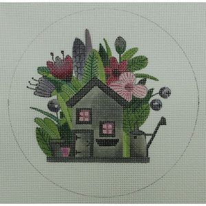 House with Flowers