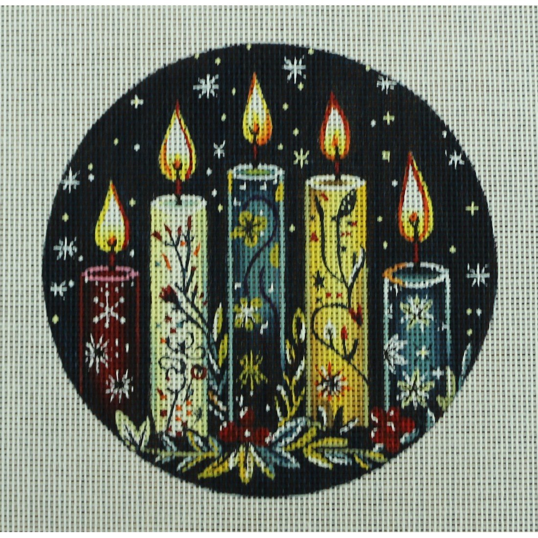 Painted Candles