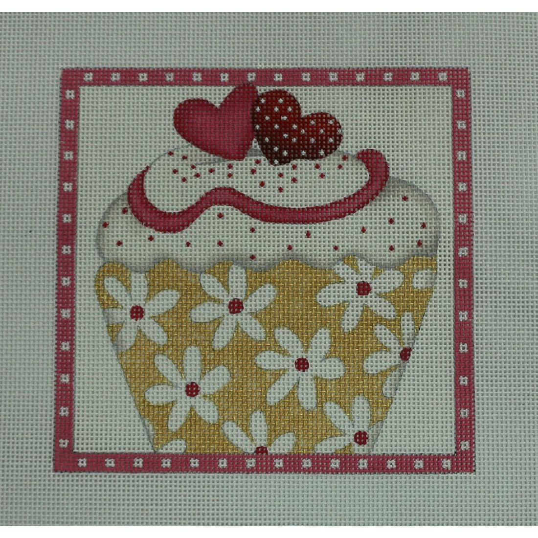 Two Hearts Cupcake