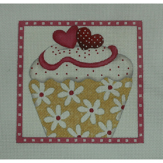 Two Hearts Cupcake