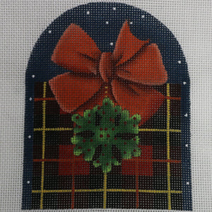 Plaid/Snowflake Gift