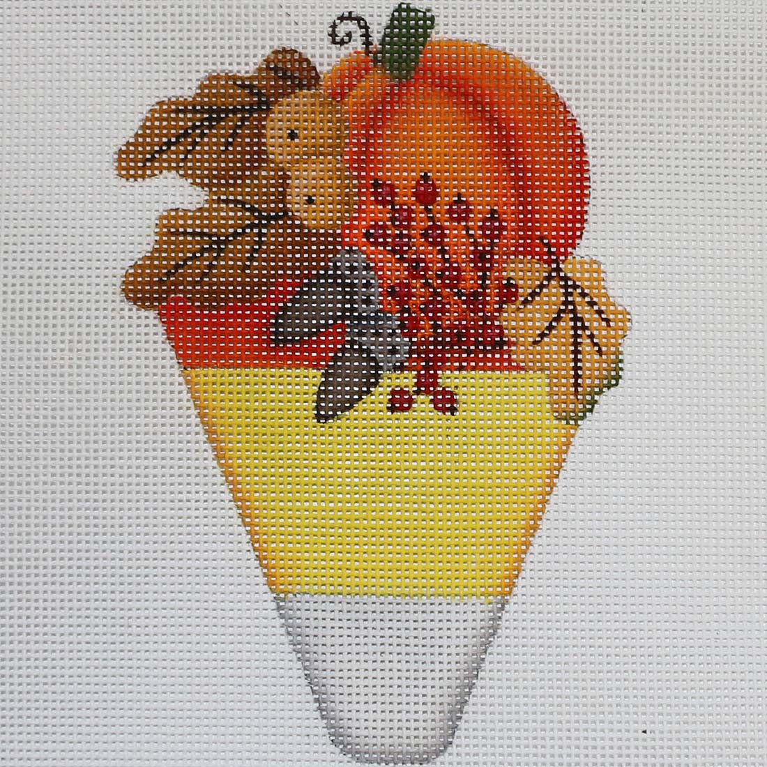 Candy Corn w/ Pumpkin