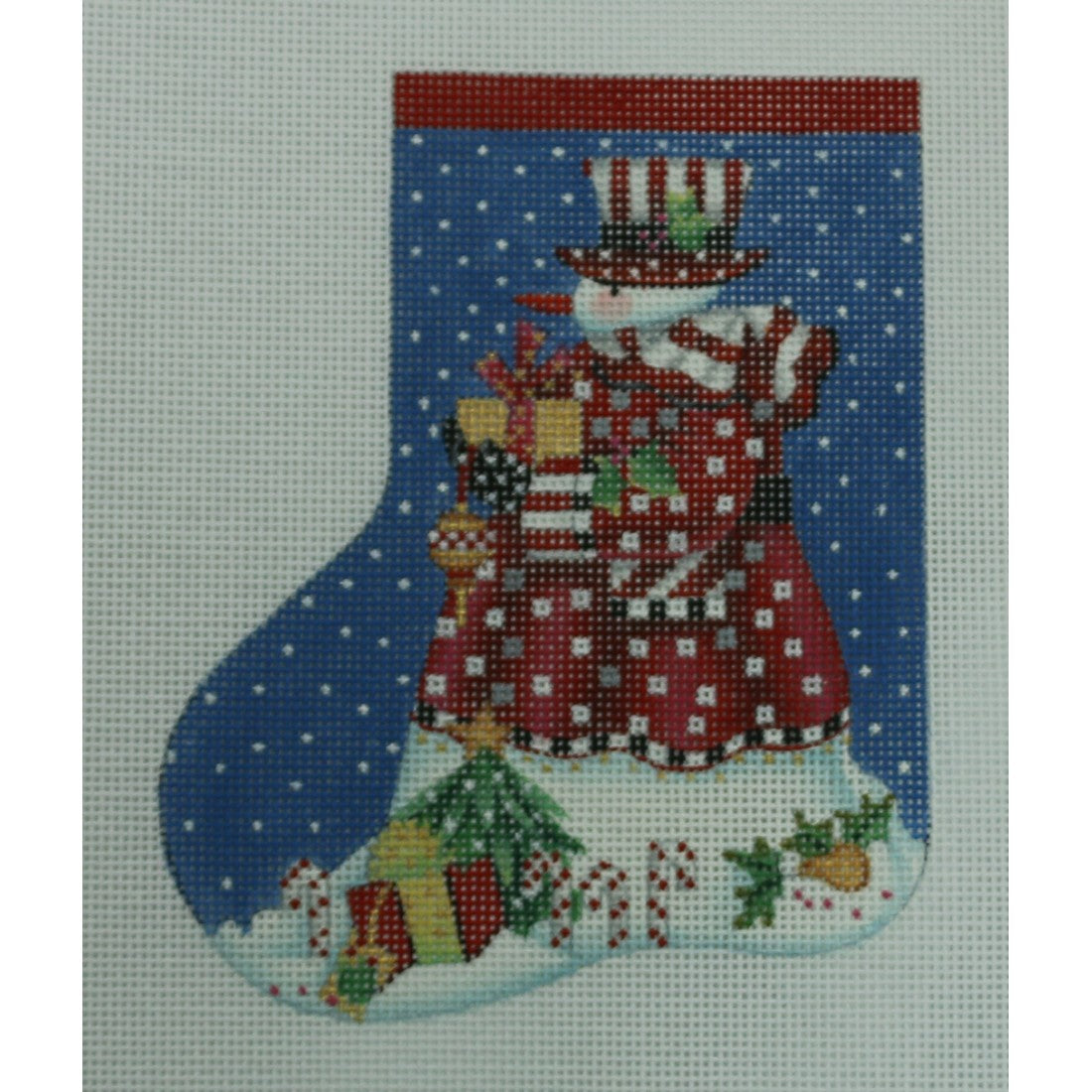Snowman with Presents