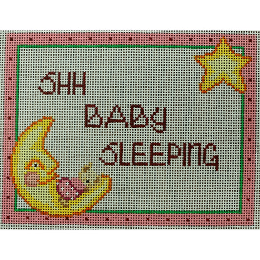 Bunny Sleeping on the Moon