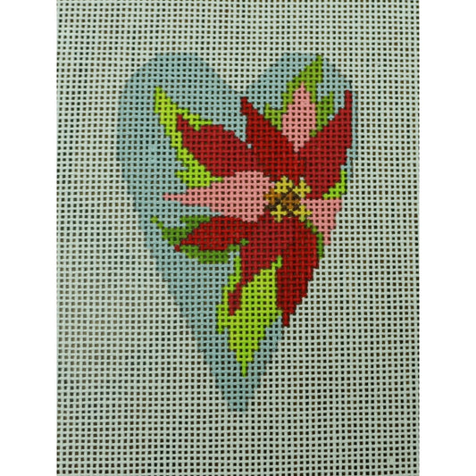 Poinsettia Heart
