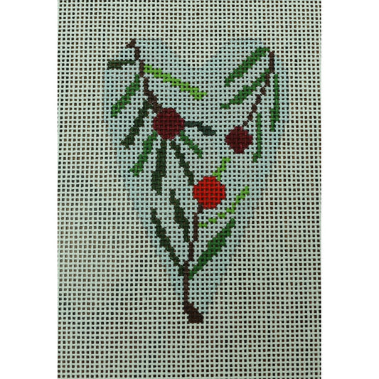 Pine Boughs Heart
