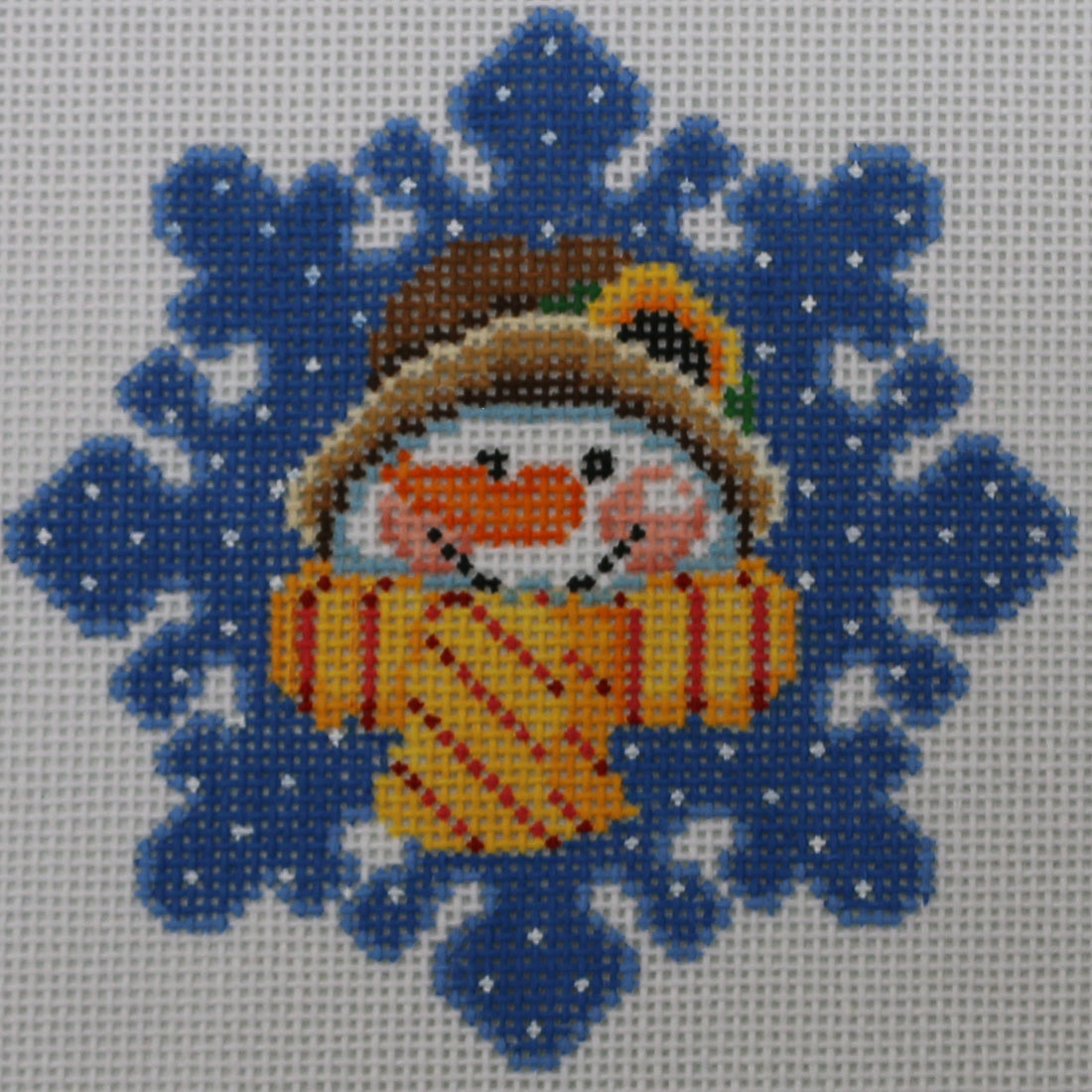 Snowman in Snowflake