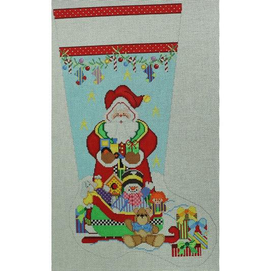 Santa and the Sleigh