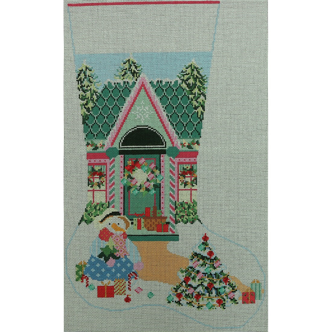 Christmas House Stocking