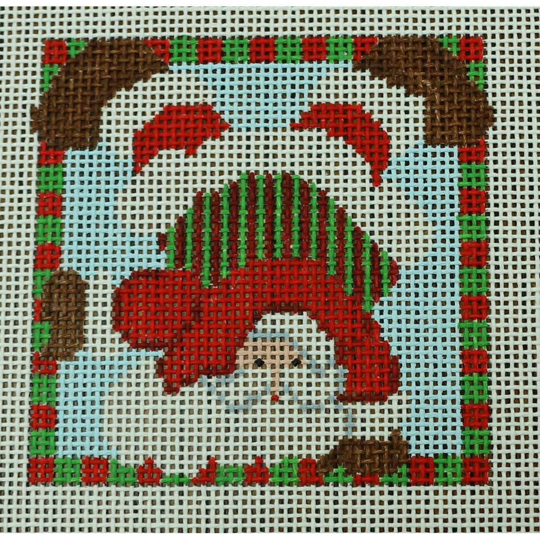 Handstand Santa