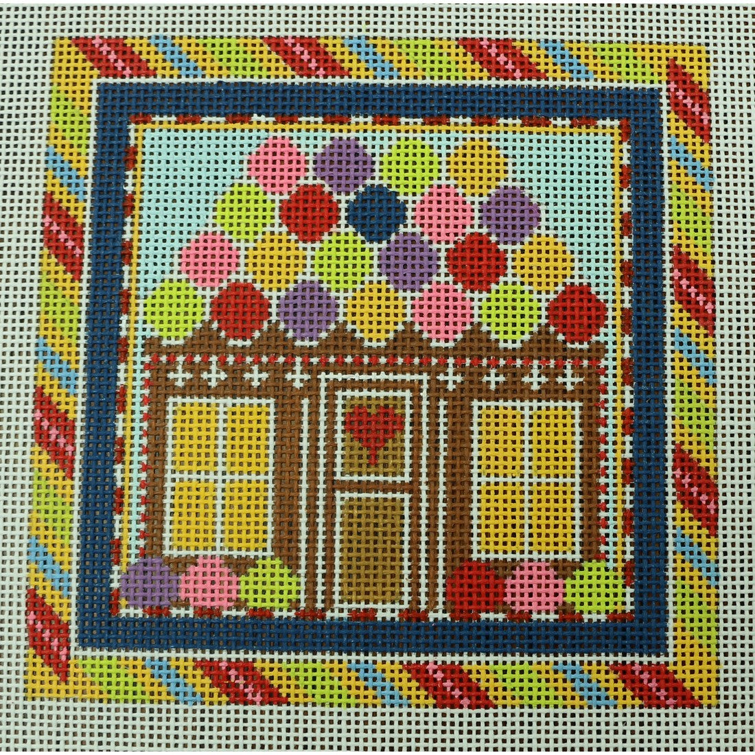 Gingerbread House Square
