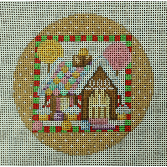 Gingerbread House w/ Border