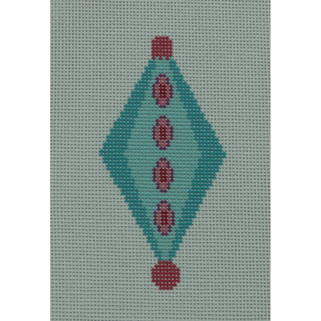 Diamond Blue Mod Ornament