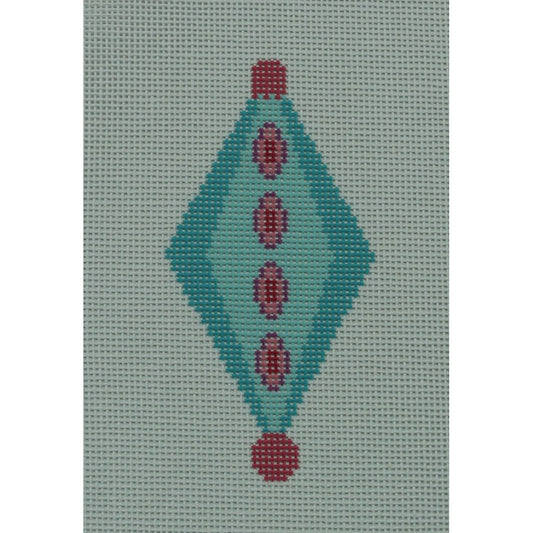Diamond Blue Mod Ornament
