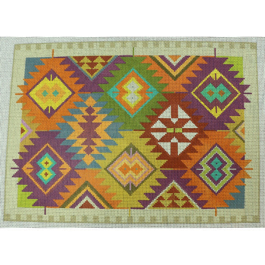 Southwest Kilim, 13 mesh
