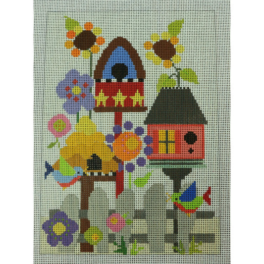 Gracie's Birdhouse Garden