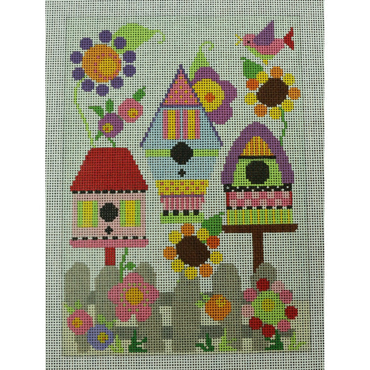 Barbara's Birdhouse Garden