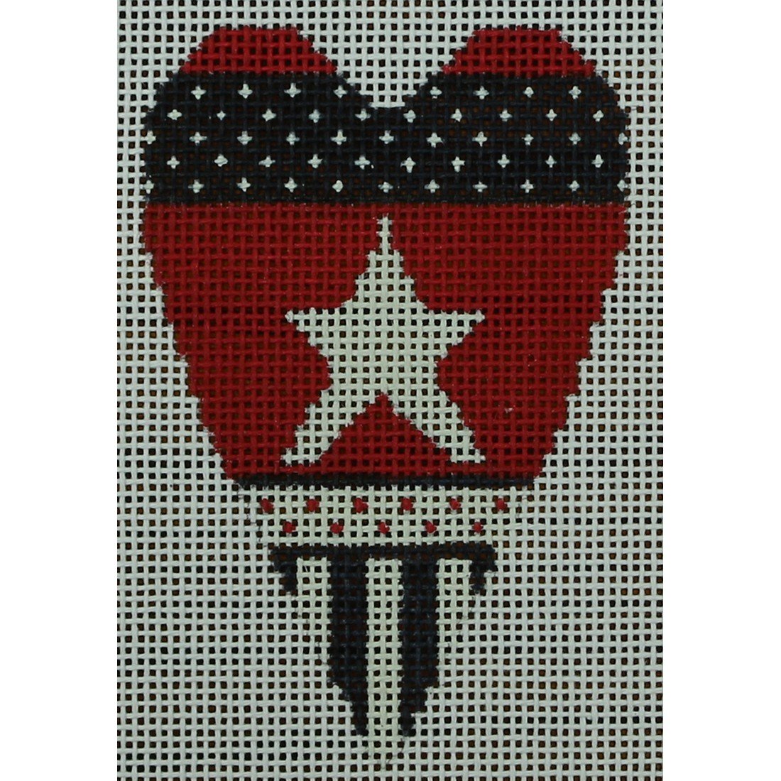 Star on Red Heart