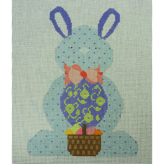 Blue Bunny with Dots