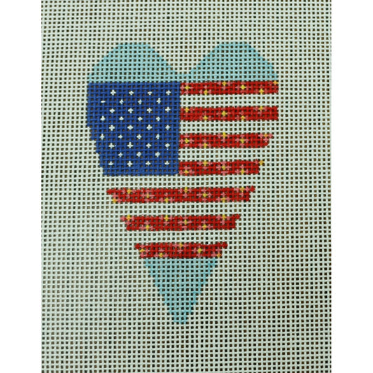 Patriotic Mini Heart