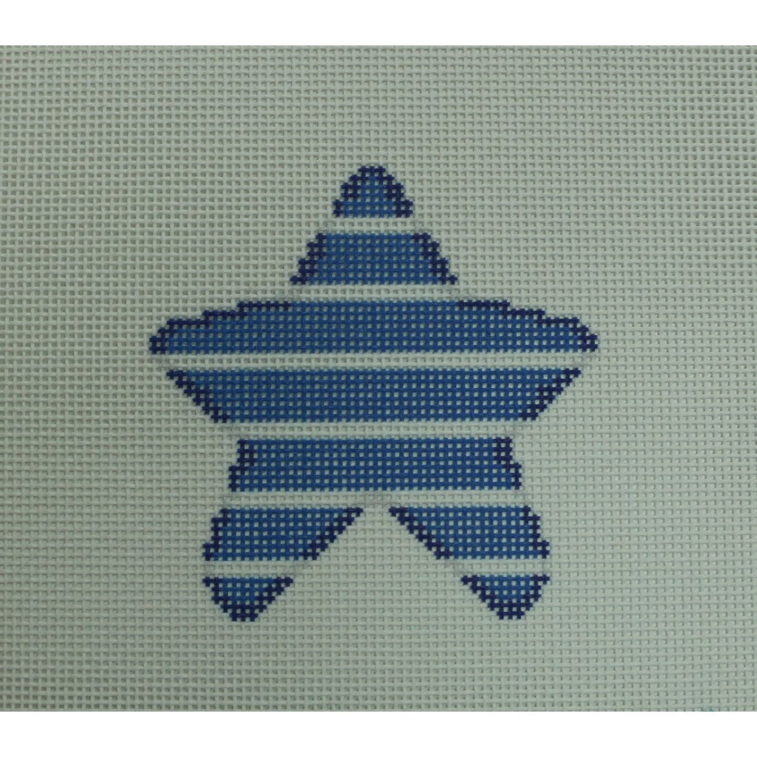Blue Horizontal Star