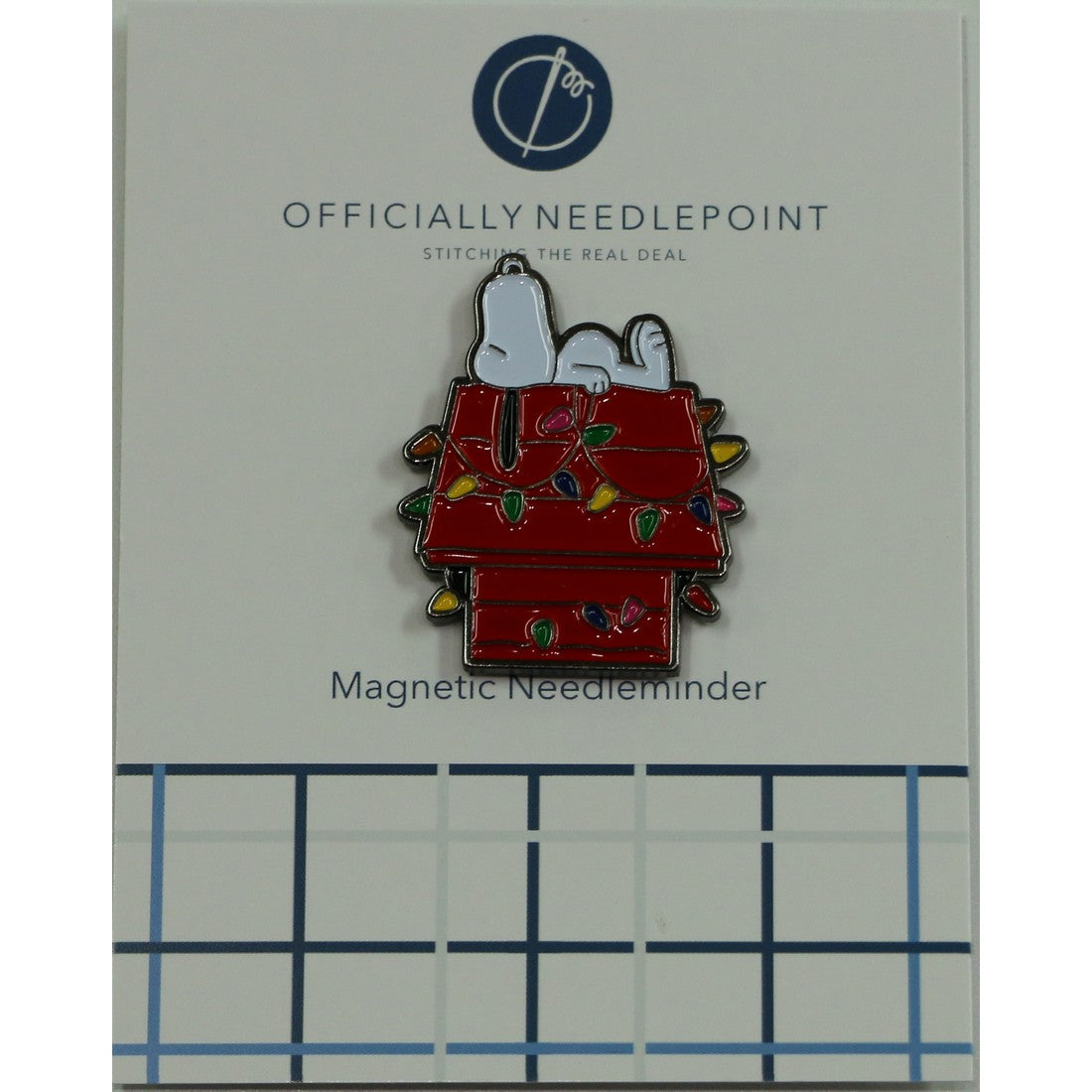 Snoopy on Doghouse Needle Minder