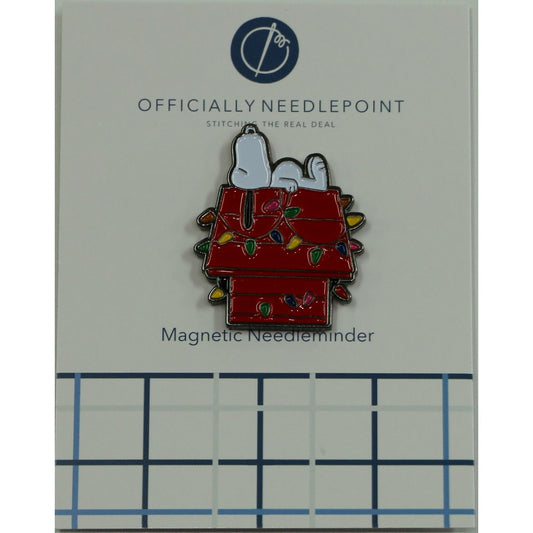 Snoopy on Doghouse Needle Minder