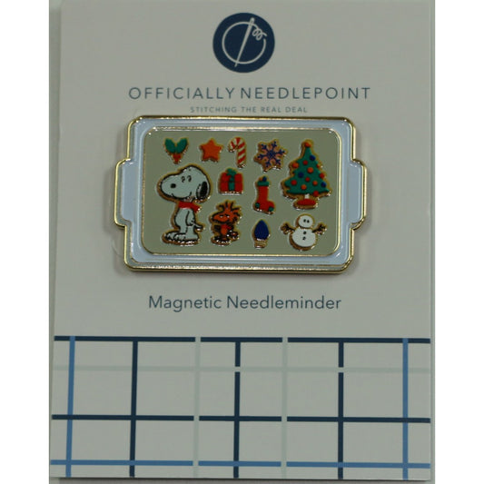 Peanuts Gingerbread Cookie Tray Needle Minder
