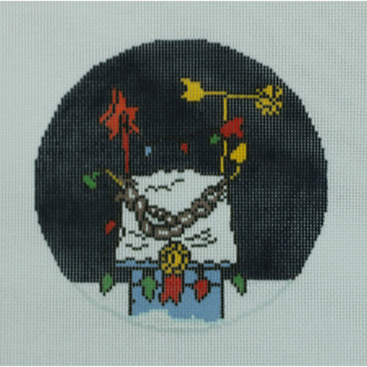 Snoopy's Decorated Doghouse
