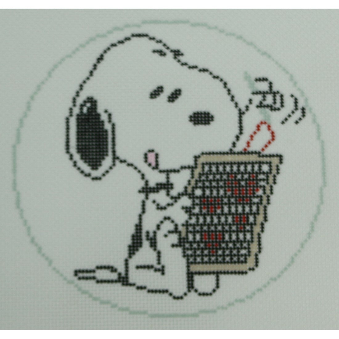 Snoopy Loves Needlepoint