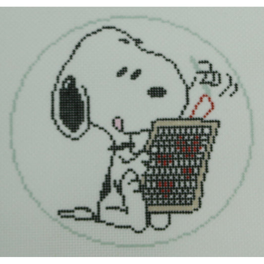 Snoopy Loves Needlepoint