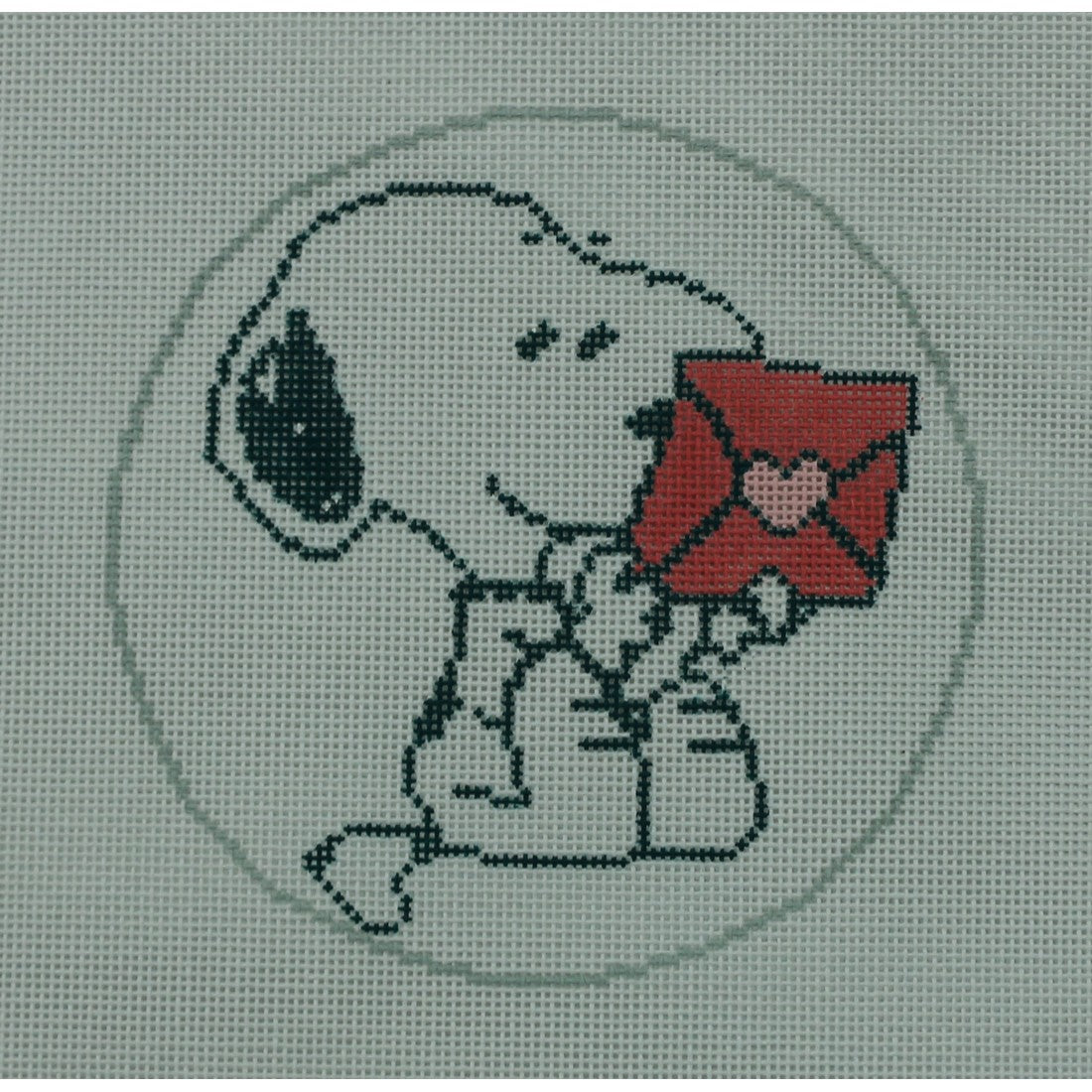 Snoopy Reading Valentine