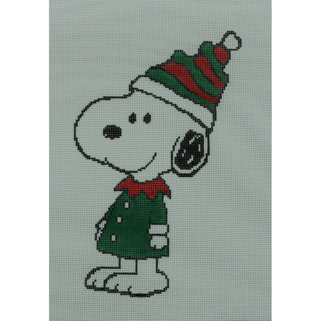 Snoopy in Elf Costume