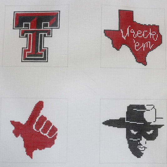 Texas Tech Coasters, 18 mesh