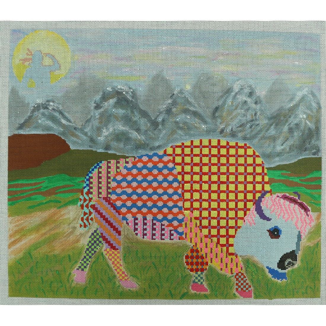 Colorful Buffalo