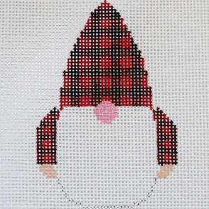 Buffalo Plaid Gnome