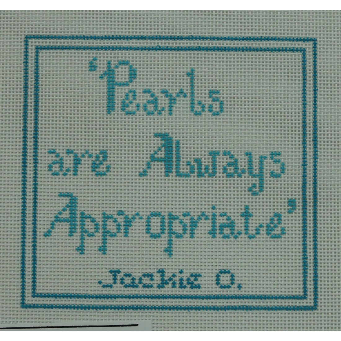 Pearls are Always Appropriate