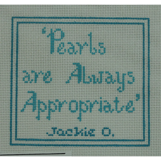 Pearls are Always Appropriate