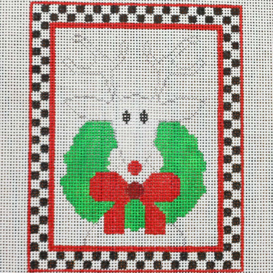 Reindeer in a Wreath