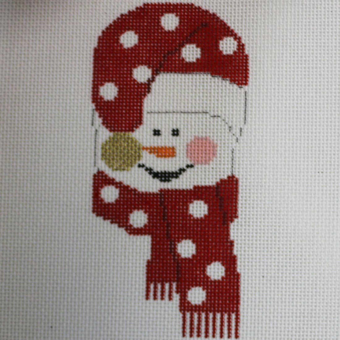 Red Scarf Snowgirl