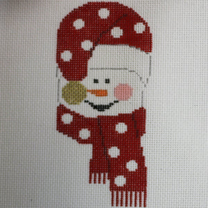 Red Scarf Snowgirl